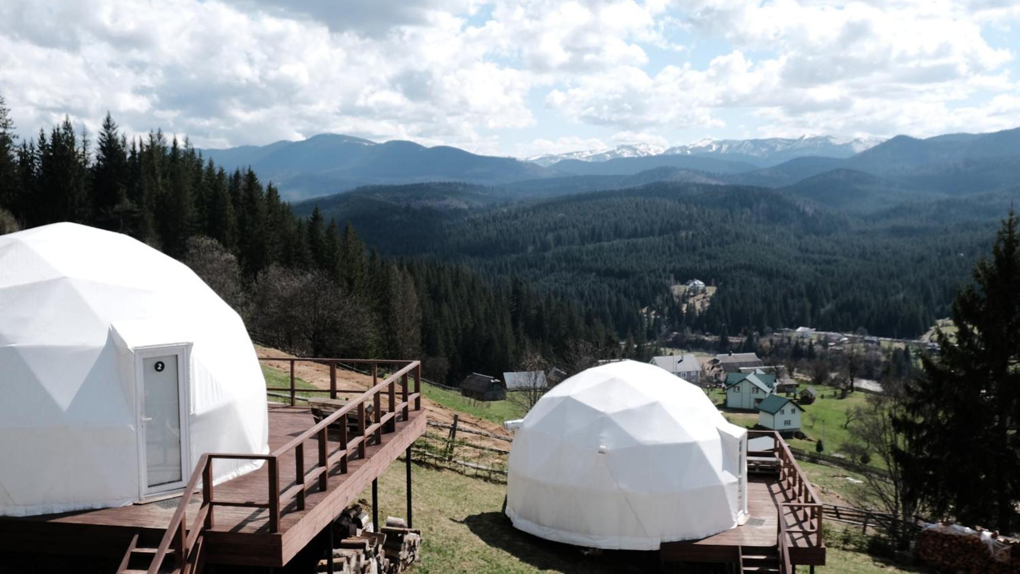 Hotel Глемпінг Де Вайб Worochta Zewnętrze zdjęcie
